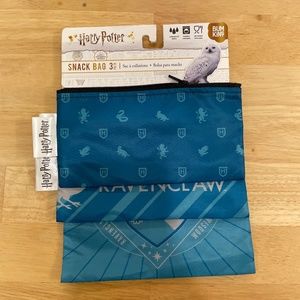 Brand new Harry Potter Ravenclaw Bumkins reusable snack bags. 3 bags.